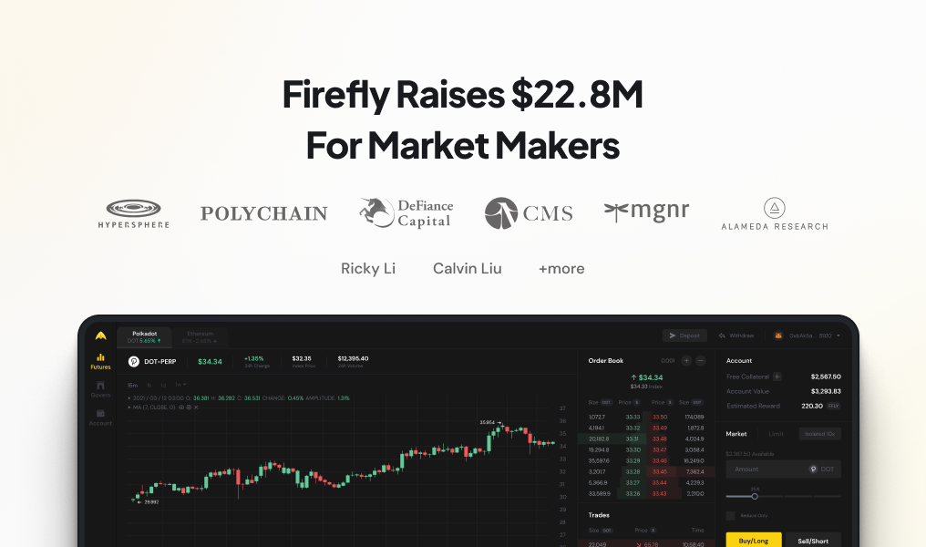 derivatives-dex-firefly-raises-$22.8m-for-its-market-makers